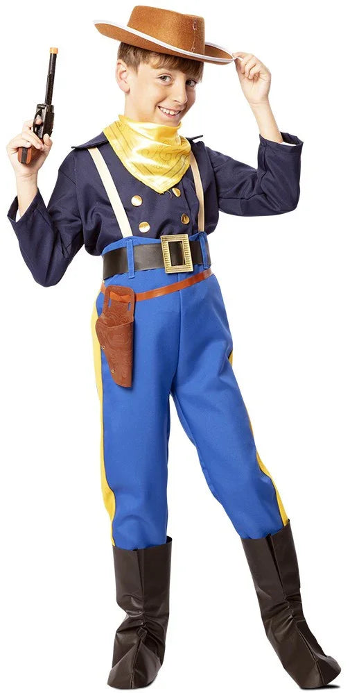 Disfraz de Capitán del Séptimo de Caballería para Niño Vaqueros Infantiles EuroCarnavales